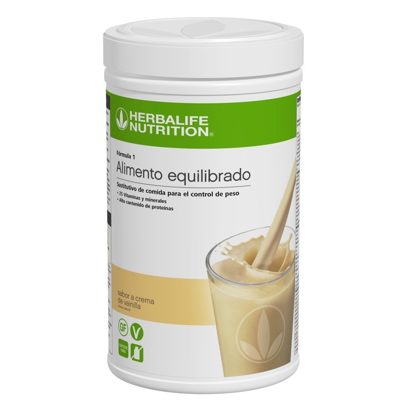 Batido Herbalife Fórmula 1 Sabores Dulces