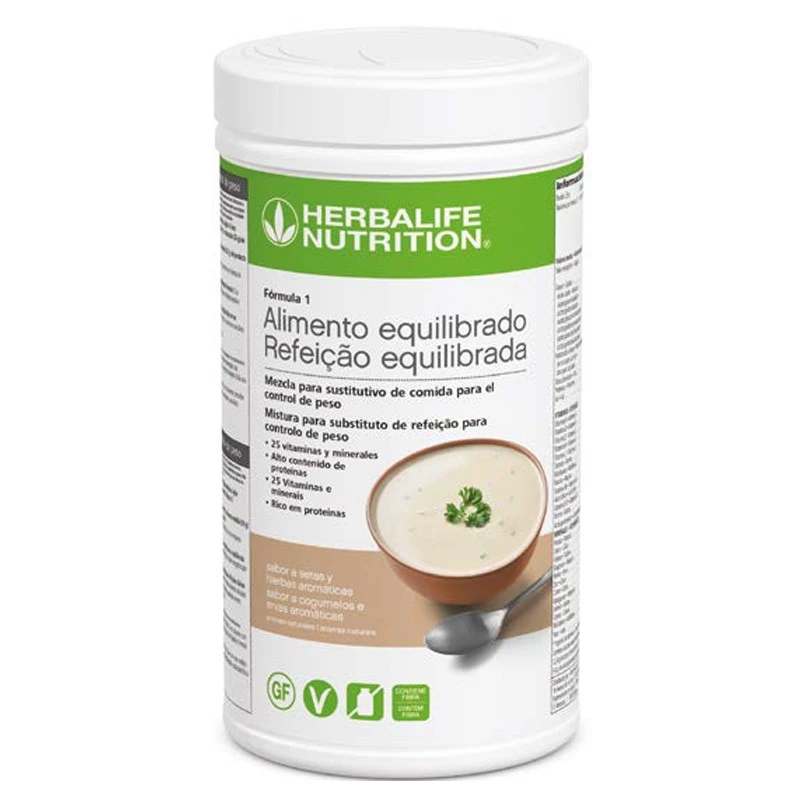 Batido Fórmula 1 Setas y Hierbas Aromáticas